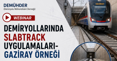 Demiryollarında SLABTRACK Uygulamaları – Gaziray Örneği WEBINAR