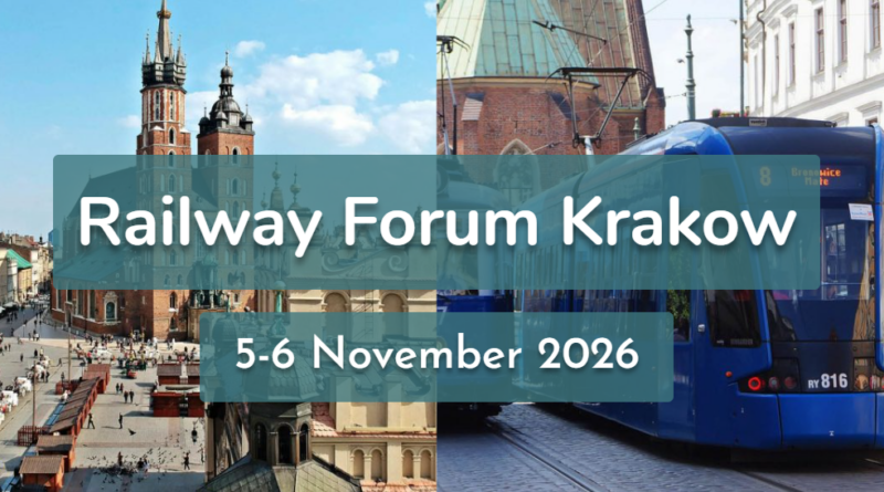 UEEIV Railway Forum 2026, Krakow’da Düzenlenecek